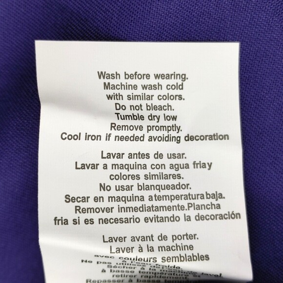 Cherokee Scrub Jacket Womens XL Grape Snap Front Revolution RN Nurse CNA Spa - Picture 8 of 10